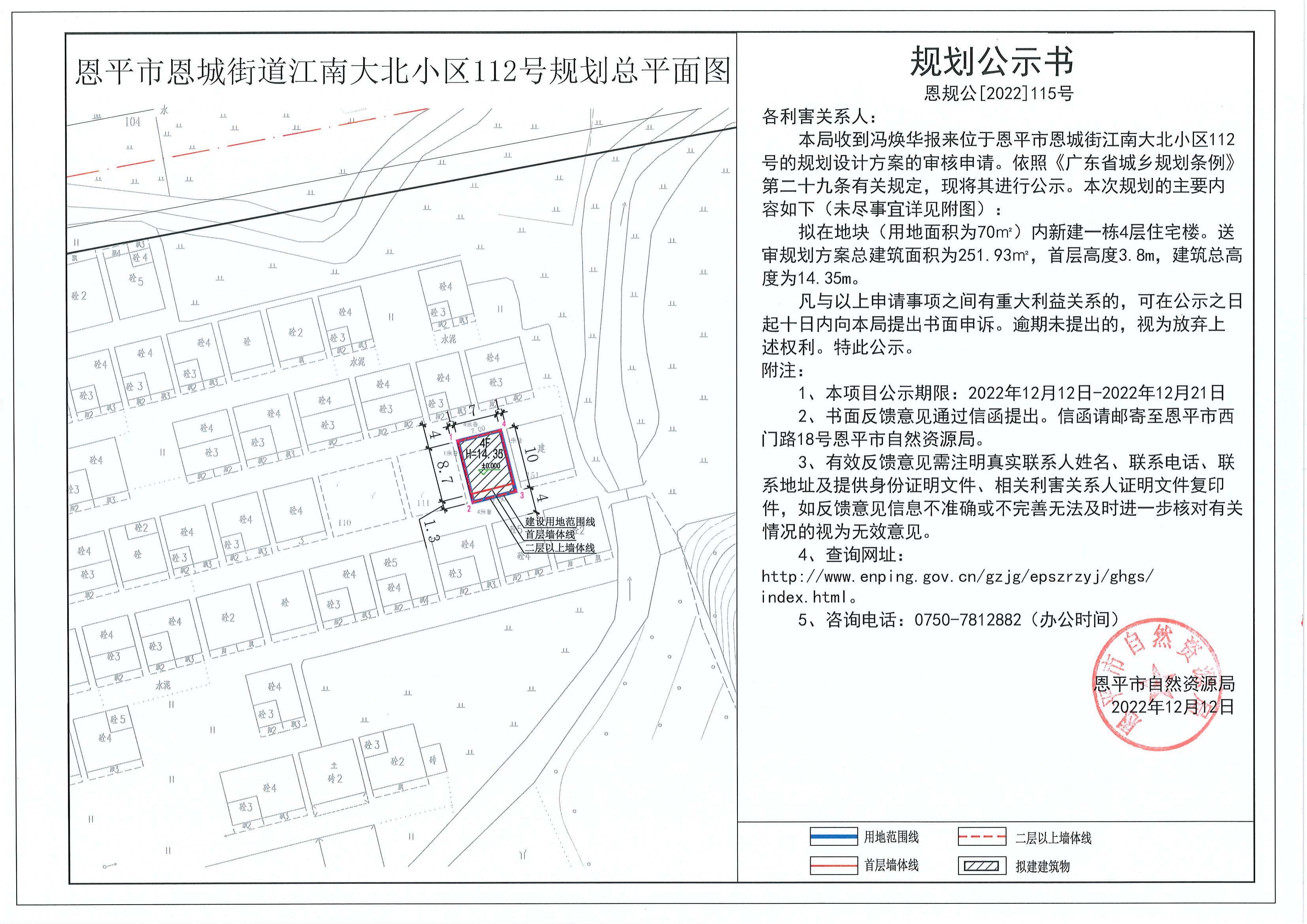 恩規(guī)公[2022]115號(hào) 關(guān)于恩平市恩城街江南大北小區(qū)112號(hào)_00.jpg