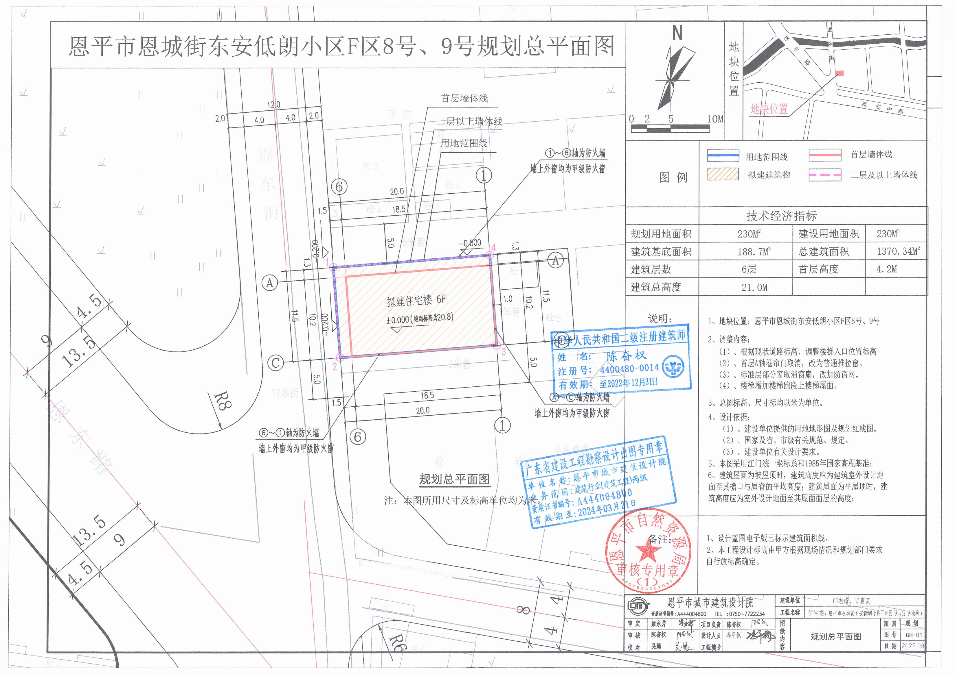 【批后公告】恩平市恩城街東安低朗小區(qū)F區(qū)8號、9號規(guī)劃總平面圖_00.jpg