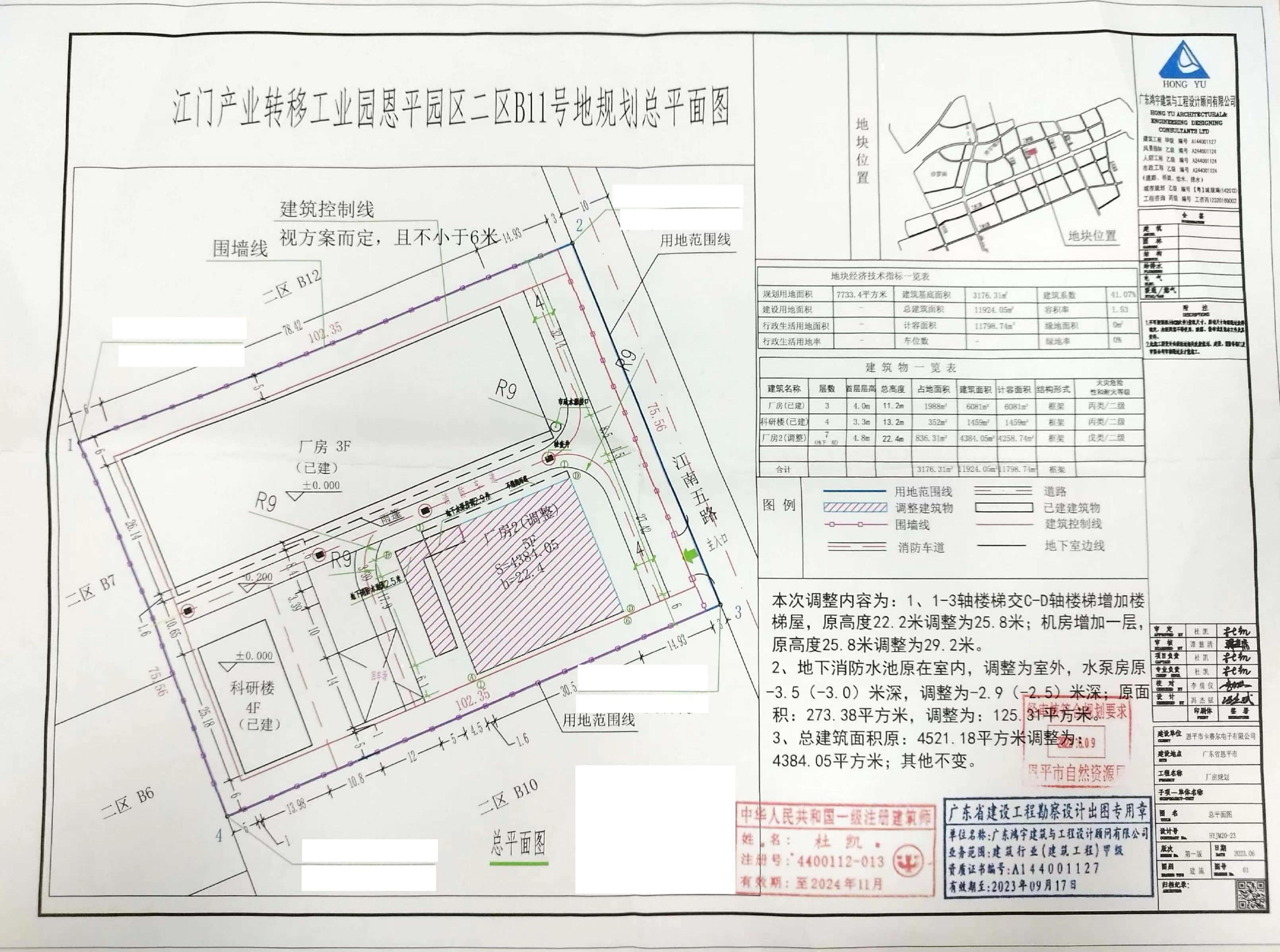 【批后公告】恩平市江門產業(yè)轉移工業(yè)園恩平園區(qū)二區(qū)B11號總平面圖_00.jpg